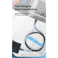 Miniatyrbild 11 av 11: Essager snabbladdare 66W/6A USB-A till typ C Black Black USB to Type C - 1m