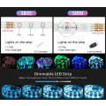 Pikkukuva 10 / 10: 20M - 44-Key Music Led Strip - APP control - Music Control Box MultiColor 20m 44key music led strip 18LED/m
