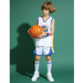 Miniatyrbild 4 av 5: Stephen Curry #30 Basketbollströja Set Warriors Uniform för Barn och Ungdom Vit - Perfekt Vit XS (110-120CM) White