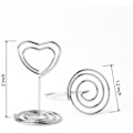 Miniatyrbillede 2 af 3: 20 stk Mini Position Kort Holder Bordnummer Stativ Bordkort Holder