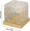 Miniatyrbild 5 av 5: Starry Sky Lamp, Aurora Cube Lamp, 16-Color Wave Light with Remote Control, Rechargeable.