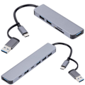 Miniatyrbild 8 av 8: USB C-hub USB 3.0 Typ-C-splitter 5 i 2 5 i 5 in 2 5 in 2