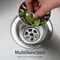 Miniatyrbillede 3 af 5: Diameter 78mm, 2. generation, 304 Pots Prop-Hætte Drænprop Hætte Rustfri