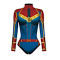 Miniatyrbillede 1 af 5: Bodysuit til kvinder, hero jumpsuit, langærmet badedragt Farve 2 Color 2 S