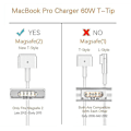 Miniatyrbillede 2 af 5: 85W MagSafe 2 strømforsyning til Apple, 85WT spids strømforsyning