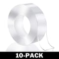 Återanvändbar nano dubbelhäftande tejp, transparent, 1 meter 240 10-Pack