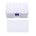 Miniatyrbilde 1 av 10: Diamantmaleri Boreflasker Perler Oppbevaringsbeholder 24 stk 24pcs Bottles with box&1 Lable