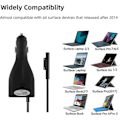 Miniatyrbild 3 av 5: Surface Pro Billaddare för Bil, 42w 12v 2.58a Ström för Microsoft Surface Pro 3 Pro 4 Pro 5 Pro 6 Surface Go