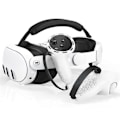 Miniatyrbild 2 av 3: Silicone Protective Case for Meta Quest 3/3S Touch Controller (with Wrist Strap) - White/Multicolor