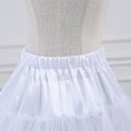 Miniatyrbillede 9 af 10: Petticoat Skørt HVID EN STØRRELSE whit white One Size