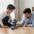 Miniatyrbild 10 av 10: Transformerande Robotmodell Leksaks Elbil AA A A