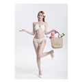 Miniatyrbild 5 av 10: Baddräkt Bikini Set SVART L Svart Black L