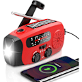 Miniatyrbillede 1 af 4: Nødvevradio - 7400mWh AM/FM/NOAA Vejrradio