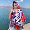 Pikkukuva 1 / 10: 90x180 cm Rantahuivit Bandana 7 7 7 7
