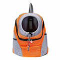 Pikkukuva 1 / 3: Resa Pet Dog Carrier Valp Rese Mesh Ryggsäck Främre Bärbar axelväska Orange Orange S