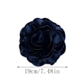 Miniatyrbillede 3 af 8: Stor blomsterbrosche mode fransk badge satin dekorativ Pi Watermelon Red
