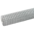 vidaXL Hönsnät galvaniserat stål 25x1,5 m silver Silver