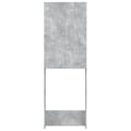 Miniatyrbild 3 av 10: vidaXL Tvättmaskinsskåp betonggrå 64x25,5x190 cm Concrete grey