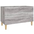vidaXL Stereobänk grå sonoma 74,5x38x48 cm konstruerat trä Grå