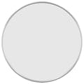 vidaXL Väggspegel silver Ø 40 cm rund Silver