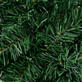 Miniatyrbild 7 av 7: vidaXL Julgirlanger 4 st med julkulor grön 270 cm PVC Grön