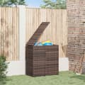 vidaXL Dynbox PE-rotting 100x49x103,5 cm brun Brun
