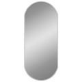 Miniatyrbild 1 av 6: vidaXL Väggspegel silver 70x30 cm oval Silver