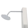 Miniatyrbild 6 av 10: vidaXL Utedusch rostfritt stål rak Silver