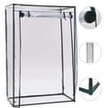 vidaXL Växthus för tomatodling 102x52x150 cm Transparent