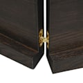 Miniatyrbild 7 av 10: vidaXL Bordsskiva mörkbrun 120x50x(2-4) cm behandlad massiv ek Brun