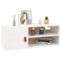 Miniatyrbild 4 av 10: vidaXL Väggskåp vit 80x30x30 cm massiv furu Vit