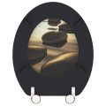 Miniatyrbild 3 av 5: SCHÜTTE Toalettsits SEA STONE MDF multifärg