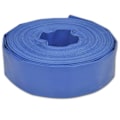 Miniatyrbild 1 av 4: vidaXL 25 m 2" PVC platt vattenslang Svart