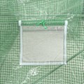 Miniatyrbild 5 av 9: vidaXL Växthus 9 m² 4,5x2x2 m Grön