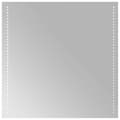 vidaXL Badrumsspegel LED 60x60 cm Transparent