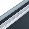 Miniatyrbild 6 av 8: vidaXL Badrumsspegel LED med touch-sensor 60x50 cm Silver