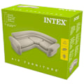 Miniatyrbild 4 av 4: Intex Uppblåsbar hörnsoffa 257 x 203 76 cm 68575NP Beige