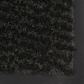 Miniatyrbild 4 av 4: vidaXL Dörrmatta rektangulär tuftad svart 40x60 cm Svart
