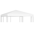 Miniatyrbild 2 av 7: vidaXL Paviljongtak 270 g/m² 3x3 m vit Vit