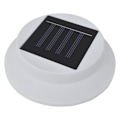Miniatyrbild 5 av 9: vidaXL Solcellslampor för staket 12 st LED vit Vit