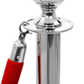Miniatyrbild 4 av 7: vidaXL Köstolpar med rep 3 delar rostfritt stål silver Silver