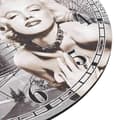 Miniatyrbild 5 av 6: vidaXL Väggklocka vintage Marilyn Monroe 30 cm multifärg