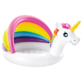 Miniatyrbild 2 av 4: INTEX Babypool enhörning 127x102x69 cm Flerfärgsdesign
