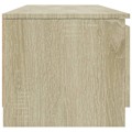 Miniatyrbild 5 av 10: vidaXL Tv-bänk sonoma-ek 140x40x35,5 cm konstruerat trä Brun