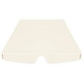 Miniatyrbild 4 av 6: vidaXL Reservtak för hammock gräddvit 150/130x105/70 cm Creme