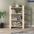 Miniatyrbild 2 av 8: vidaXL Bokhylla/Rumsavdelare 80x35x125 cm massiv furu Brun