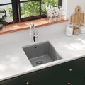 Miniatyrbild 8 av 8: vidaXL Diskho granit enkel grå grå