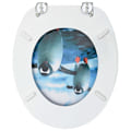 Miniatyrbild 5 av 9: vidaXL Toalettsitsar med lock 2 st MDF pingvin multifärg