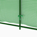 Miniatyrbild 9 av 10: vidaXL Växthus 6,86 m² 3,43x2x2 m Grön