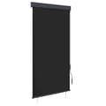 vidaXL Rullgardin utomhus 100x250 cm antracit Antracit